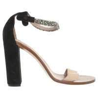 Chloé Sandals in Beige / zwart