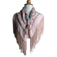 Blumarine Scarf/Shawl Silk in Nude