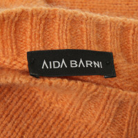 Aida Barni Pull en cachemire orange