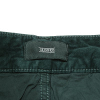 Closed Trousers Cotton in Green