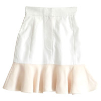 Victoria Beckham Skirt Cotton in White