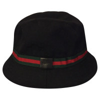 Gucci Chapeau/Casquette en Toile en Noir