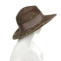 Borsalino Hat with camouflage pattern