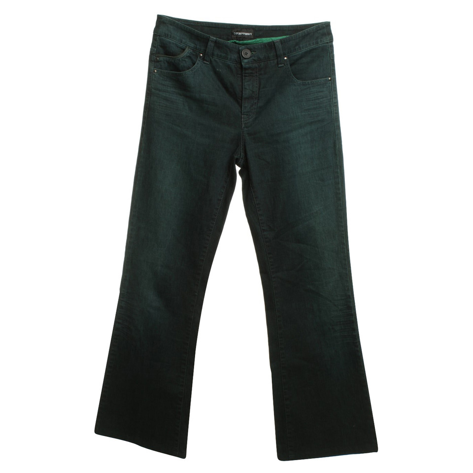 Armani Emporio Armani - jeans in donkergroen