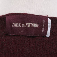 Zadig & Voltaire Gebreide trui in Bordeaux