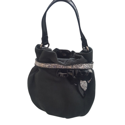 Blumarine Handbag Cotton in Black