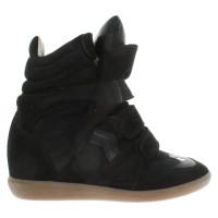 Isabel Marant Sneaker-Wedges in Schwarz