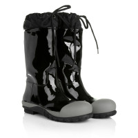 Miu Miu Black patent leather boots