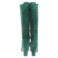 L.K. Bennett Suede boots in green