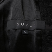 Gucci Jacke/Mantel in Schwarz