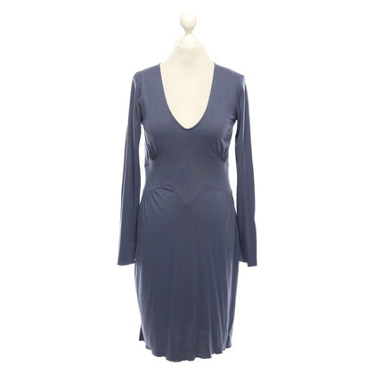 Miki Thumb Dress Jersey in Blue
