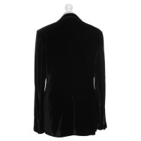 Dolce & Gabbana Velvet blazer in zwart