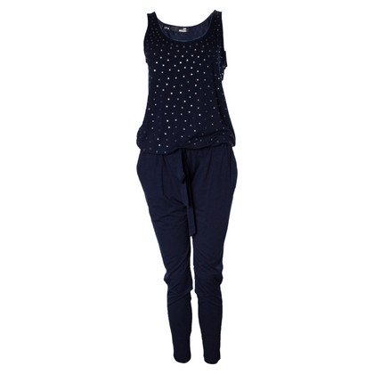 Love Moschino Jumpsuit Viscose in Blue