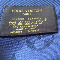 Louis Vuitton Monogram towel in dark blue