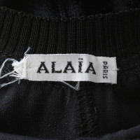 Alaïa Velvet dress in black