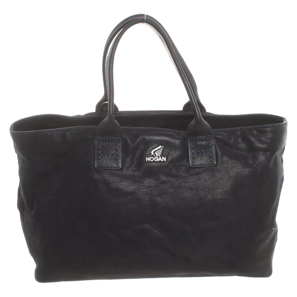 Hogan Shopper Leather in Blue