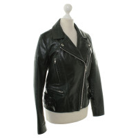 Victoria Beckham Leather jacket in the Bikerlook