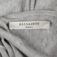 All Saints Oberteil aus Baumwolle in Grau