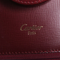Cartier Backpack Leather in Bordeaux
