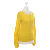 Red Valentino Knitwear Cotton in Yellow