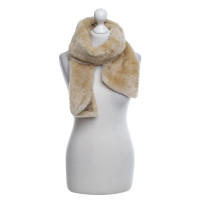 Jil Sander Fur scarf in beige