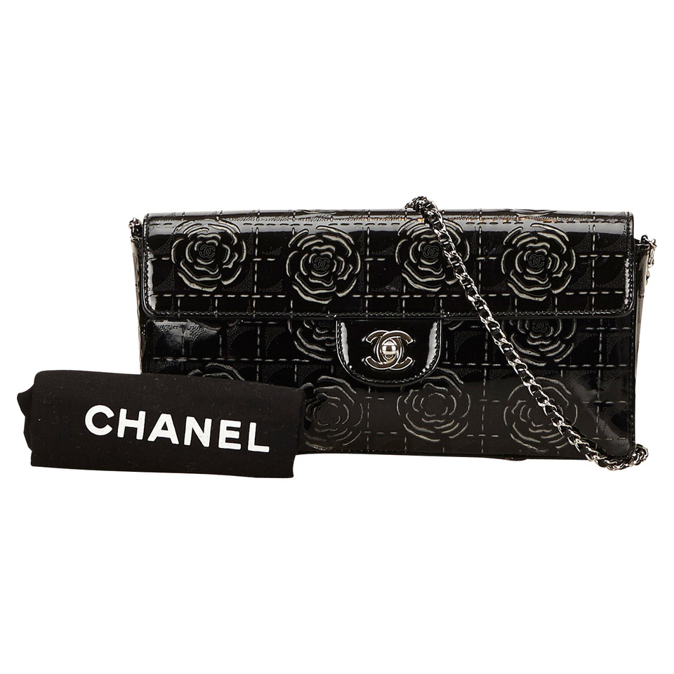 Chanel Mademoiselle aus Leder in Schwarz