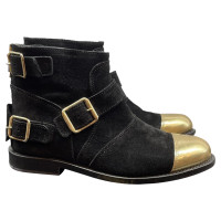 Balmain X H&M Ankle boots Suede in Black
