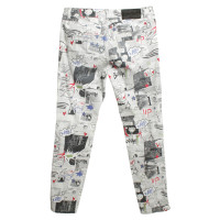 Marc Cain Jeans with comic pattern