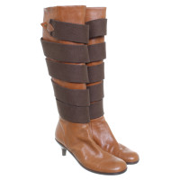 Dries Van Noten Boots in Brown