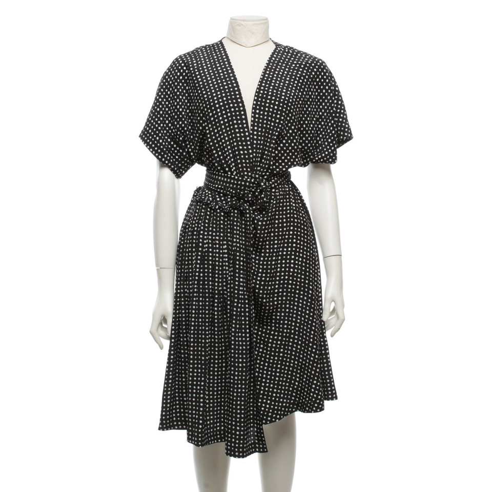 Diane Von Furstenberg Robe en soie avec motif