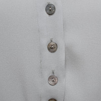 Giorgio Armani Silk blouse in grey beige