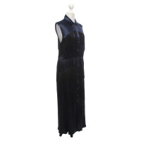 Ganni Robe en Viscose en Bleu