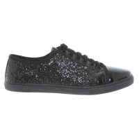 Louis Vuitton Sneakers with glitter trim