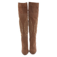 Michael Kors Boots Suede in Brown