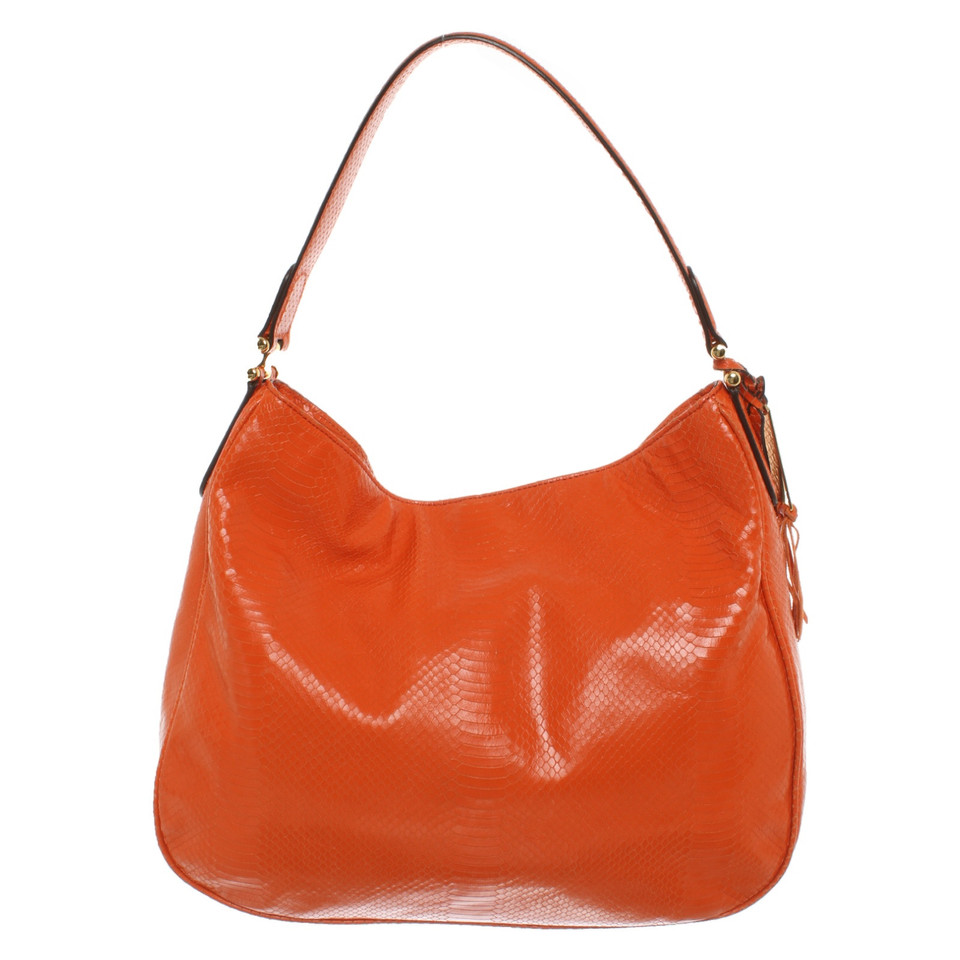 Ralph Lauren Borsa a tracolla in Pelle in Arancio