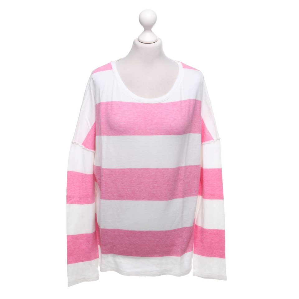 Juvia top with stripe pattern