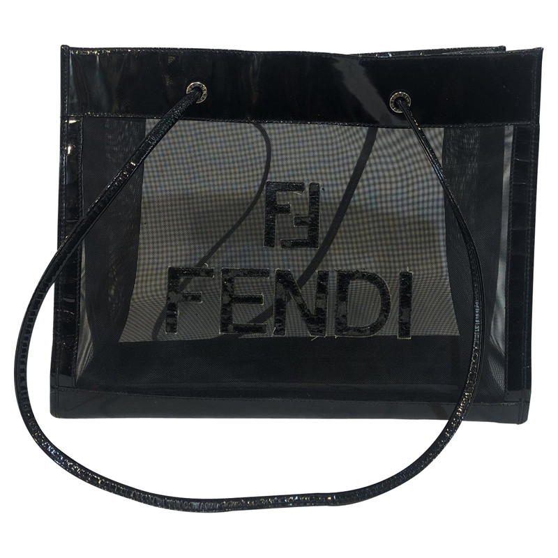 fendi mesh shopper