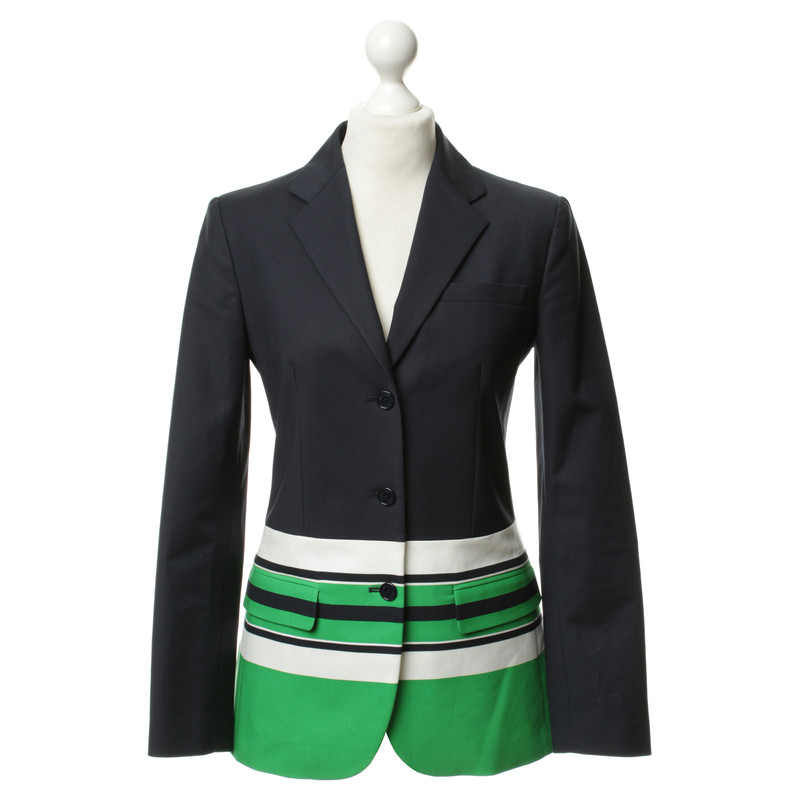 Michael Kors Blazer in Navy Blue with stripes