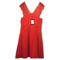 The Kooples Kleid aus Baumwolle in Rot