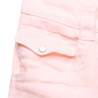 Armani Jeans Jeans aus Leinen in Rosa / Pink