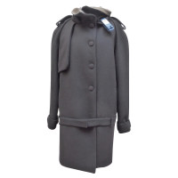 Givenchy Manteau avec doublure en cuir