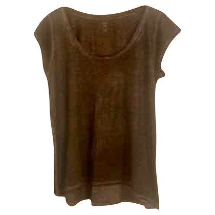 Marc Cain Top Cotton in Brown