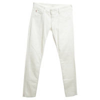 Hudson Skinny-Jeans in Weiß
