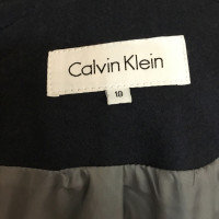 Calvin Klein Giacca/Cappotto in Lana in Blu