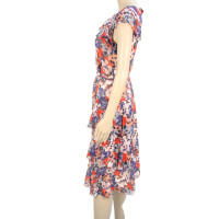 L.K. Bennett Silk dress with floral pattern