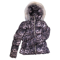 Laurèl Leopard print down jacket