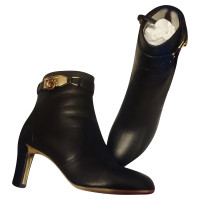 Salvatore Ferragamo Women's Boots, maat 8 1/2 Verenigde Staten, Zwart