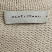 René Lezard Knit Jacket with peplum