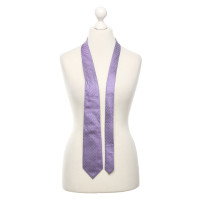 Givenchy Violet silk tie 
