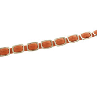 Salvatore Ferragamo Wickelarmband in Orange